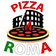 Pizza Roma logo.
