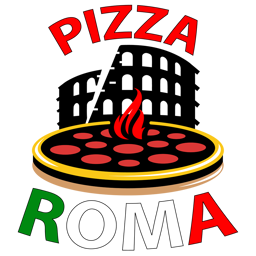 Pizza Roma logo.